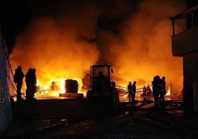 إخماد حريق اندلع بمصفاة نفط في روسيا بسبب حطام مسيرة