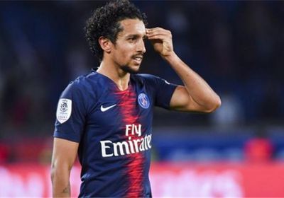 ماركينيوس مدافع باريس سان جيرمان يعاني من إصابة بالفخذ الأيسر