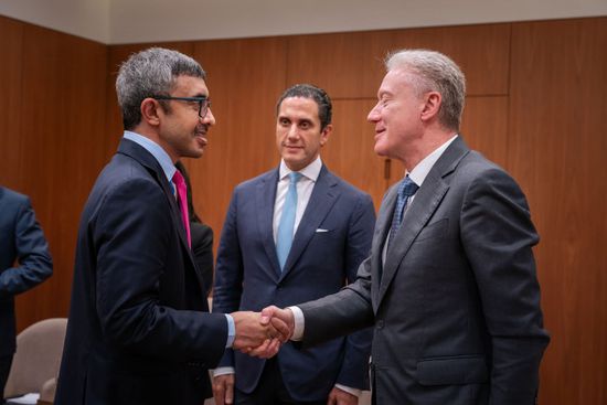 عبدالله بن زايد يلتقي عدداً من وزراء الخارجية في نيويورك