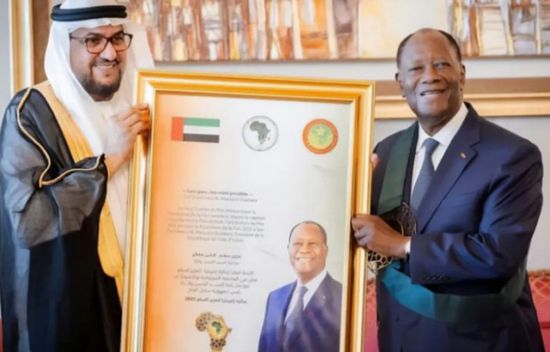 لتعزيز السلم.. رئيس كوت ديفوار يتسلم وسام الجائزة الإفريقية