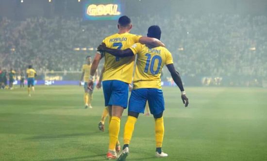 ماني ورونالدو يلحقان الهزيمة الأولى بالاتحاد