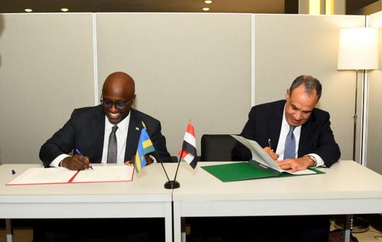 وزيرا خارجية مصر ورواندا يوقعان اتفاقية إعفاء متبادل من التأشيرات