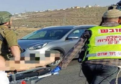 إصابة إسرائيلي جراء حادث دهس شمال الضفة الغربية