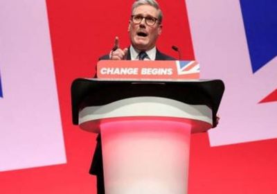 محتج مناصر للفلسطينيين يقاطع خطابًا لوزيرة المالية البريطانية