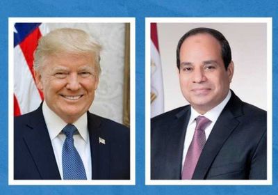 ترامب: الرئيس السيسي شخص رائع للغاية