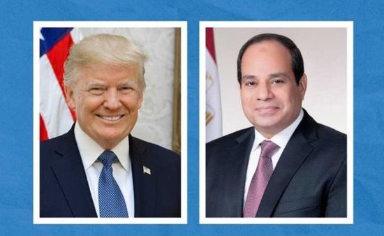 ترامب: الرئيس السيسي شخص رائع للغاية