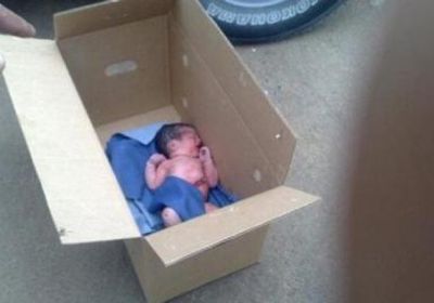 الشرطة الفلبينية تعثر على رضيعة داخل "كرتونة"