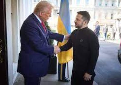 ترامب يبلغ قادة عسكريين رغبته في عقد اجتماع بين بوتين وزيلينسكي