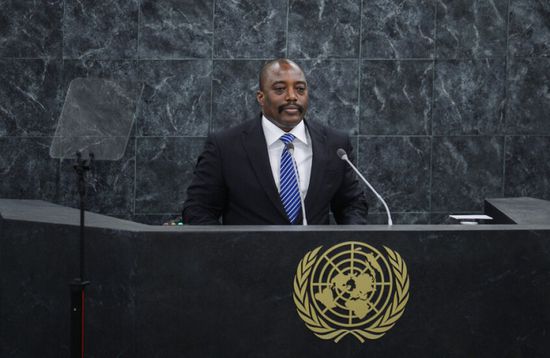 الإعدام لرئيس الكونغو الديمقراطية السابق كابيلا