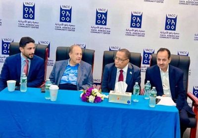 وفد الانتقالي يلتقي أبناء الجالية الجنوبية في نيويورك