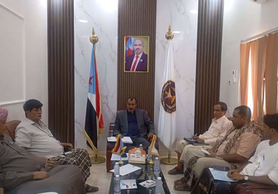 فريق التوجيه يتابع نشاط اللجنة التحضيرية لاتحاد المهندسين الجنوبيين بالمهرة