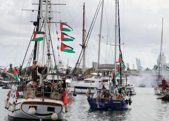 إسرائيل تعترض أسطول الصمود قبل وصوله سواحل غزة