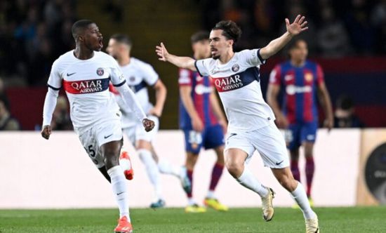 سان جيرمان يحول تأخره لفوز على برشلونة بدوري الأبطال