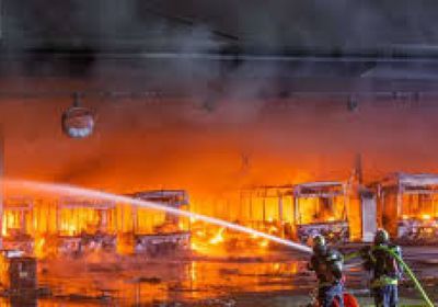       حريق يعلق الرحلات الجوية في مطار شتوتغارت بألمانيا