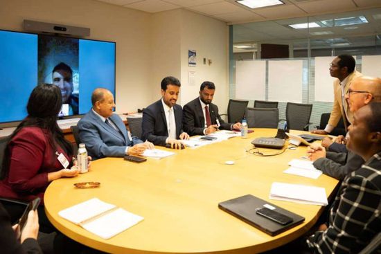 وفد الانتقالي يلتقي أعضاء بالكونجرس الأمريكي