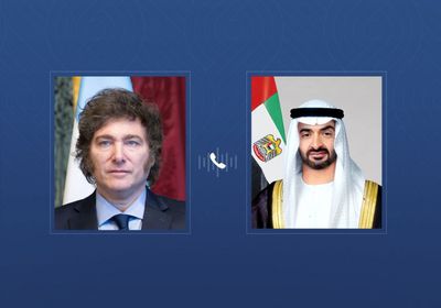 هاتفياً.. محمد بن زايد والرئيس الأرجنتيني يبحثان  علاقات البلدين