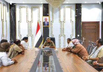 محافظ حضرموت يناقش أوضاع الصيادين في الريدة وقصيعر