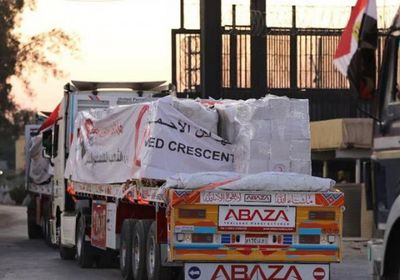    قافلة مساعدات "زاد العزة" تتجه من مصر إلى قطاع غزة