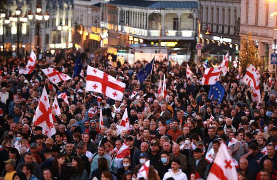 الاتحاد الأوروبي يرفض الاتهامات بشأن تدخله في الانتخاب الجورجية