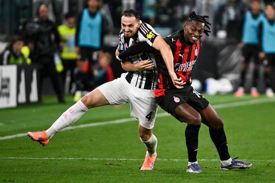 التعادل السلبي يحسم مواجهة يوفنتوس وميلان