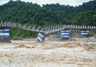 أمطار غزيرة تتسبب بفيضانات وانهيارات أرضية في الهند