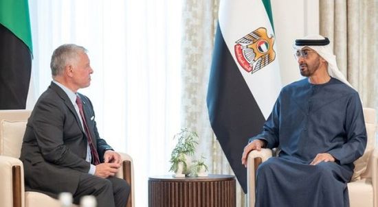 الإمارات والأردن يبحثان قضايا المنطقة
