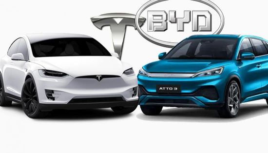 "بي واي دي" تتفوق على "تسلا" للمرة الرابعة