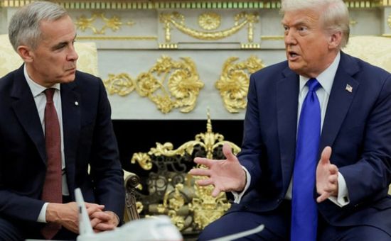 ترامب يستقبل رئيس وزراء كندا في البيت الأبيض