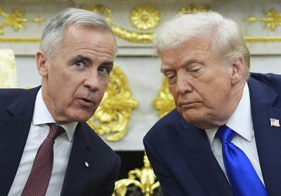 ترامب يمازح كارني بشأن اندماج كندا للولايات المتحدة