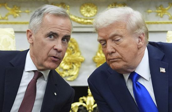 ترامب يمازح كارني بشأن اندماج كندا للولايات المتحدة