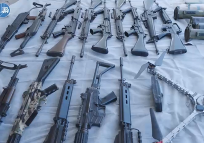 الجيش الإسرائيلي: إحباط تهريب شحنة أسلحة كبيرة في الضفة الغربية