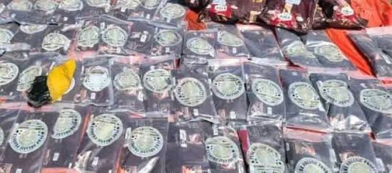 ضبط قارب يحمل طن مخدرات قبالة سواحل لحج