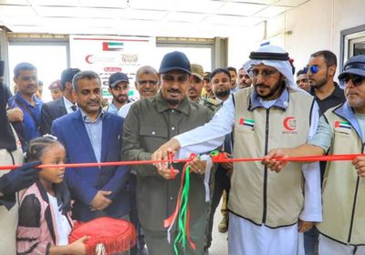 محافظ حضرموت يدشن مشروع "نهر الحياة" بتمويل إماراتي