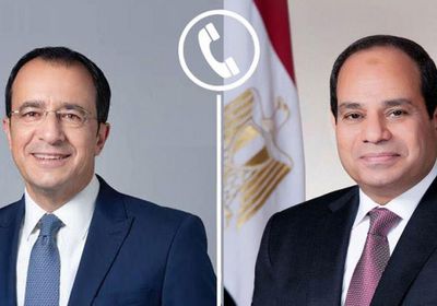 السيسي يدعو لنظيره الرئيس القبرصي للمشاركة في احتفالية اتفاق غزة