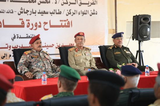 افتتاح أول دورة قادة سرايا في معهد الشهيد بن حسينون بالمكلا