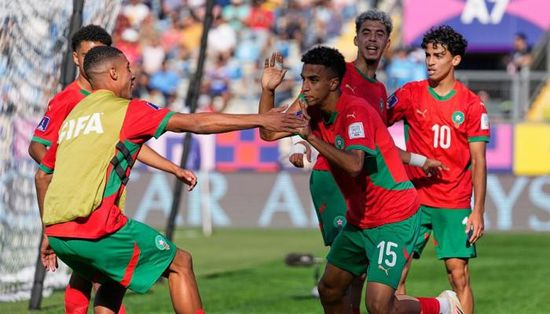 المغرب يضرب موعدًا مع فرنسا في قبل نهائي كأس العالم للشباب