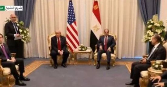 ترامب: الرئيس السيسى زعيم قوى
