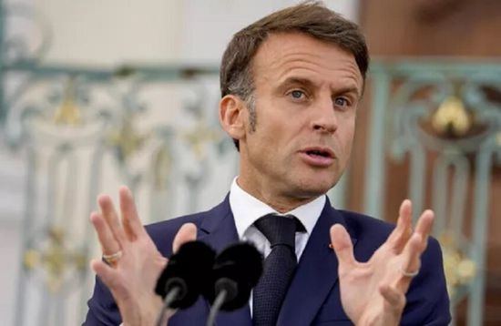 ماكرون: ترامب الشخص الوحيد القادر على وقف نتنياهو