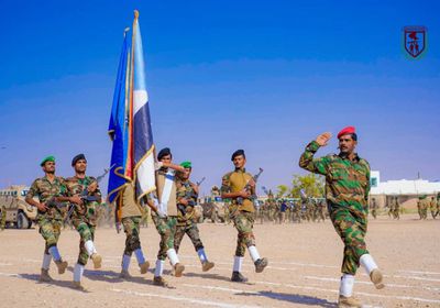 عرض عسكري للواء الأول دفاع شبوة بذكرى ثورة 14 أكتوبر