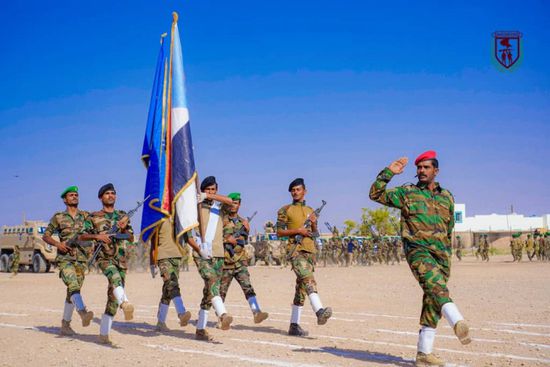 عرض عسكري للواء الأول دفاع شبوة بذكرى ثورة 14 أكتوبر