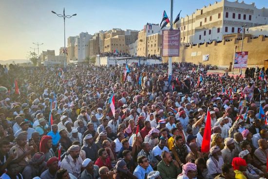 جماهير الجنوب في شبام تجدد العهد لمبادئ ثورة أكتوبر