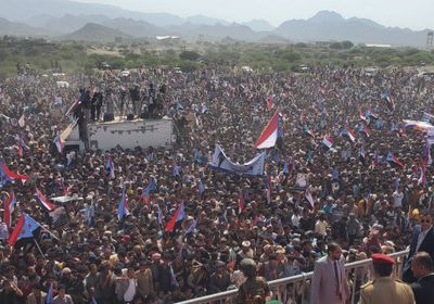 الضالع.. حشد مهيب يجدد العهد لثورة أكتوبر وروحها التحررية