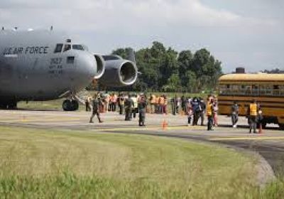 ترحيل 42 شخصًا من الولايات المتحدة إلى غانا