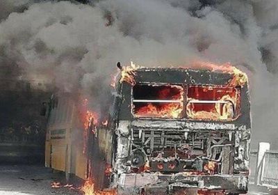    مصرع 20 شخصًا في حريق بحافلة ركاب شمالي الهند