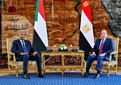 السيسي والبرهان يبحثان جهود وقف الحرب في السودان