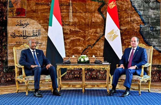 السيسي والبرهان يبحثان جهود وقف الحرب في السودان