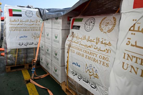 "سفينة الإمارات الإنسانية" تبحر إلى غزة محمّلة بـ7,200 طن من المساعدات