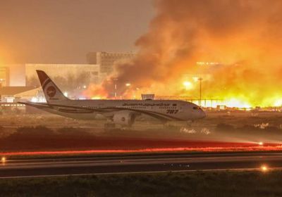 صحيفة: تعليق الرحلات بمطار داكا في بنجلادش بعد اندلاع حريق