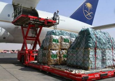 السعودية.. وصول طائرة المساعدات الـ69 إلى العريش