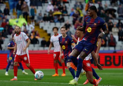 في لقاء مثير.. برشلونة يفوز على ضيفه جيرونا